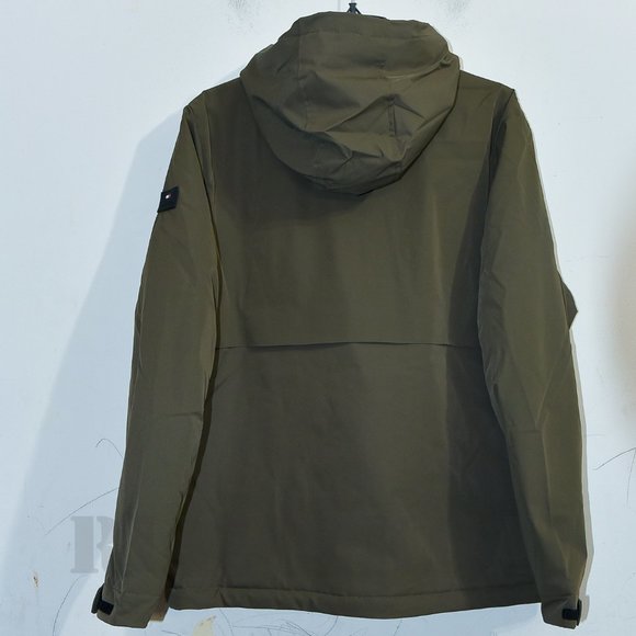 GREEN Tommy Hilfiger Men’s Performance Hooded Jacket - Picture 8 of 10